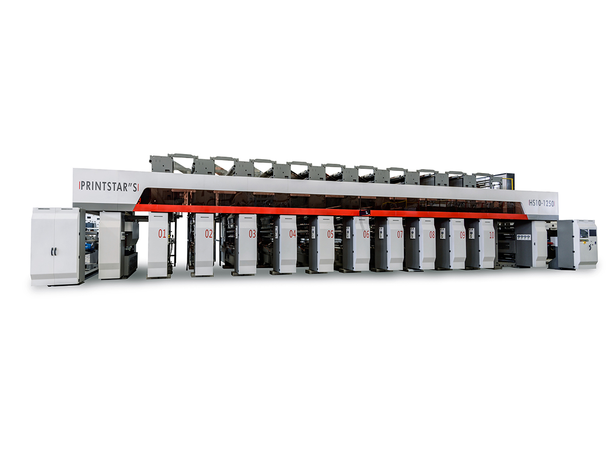 HD 450m Yüksek hızlı rotogravür baskı makinesi
