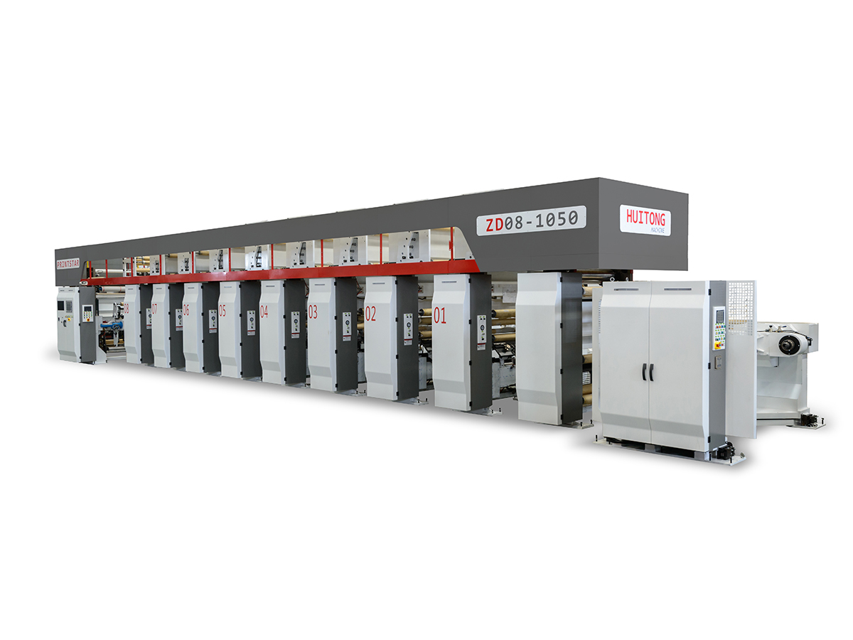 ZD 350m Rotogravür baskı makinesi